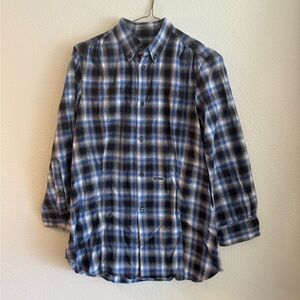 dsquared plaid shirt